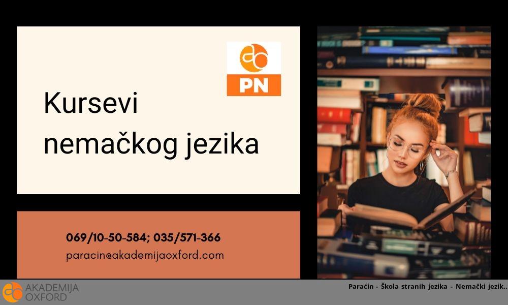 Paraćin - Škola stranih jezika - Nemački jezik