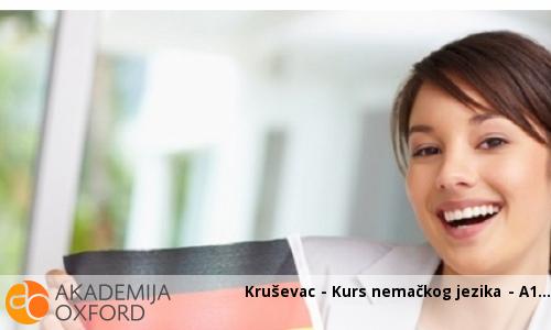 Kruševac - Kurs nemačkog jezika - A1