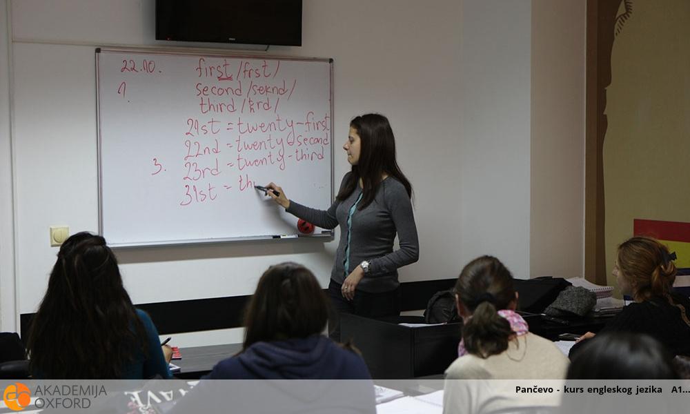 Pančevo - kurs engleskog jezika  A1