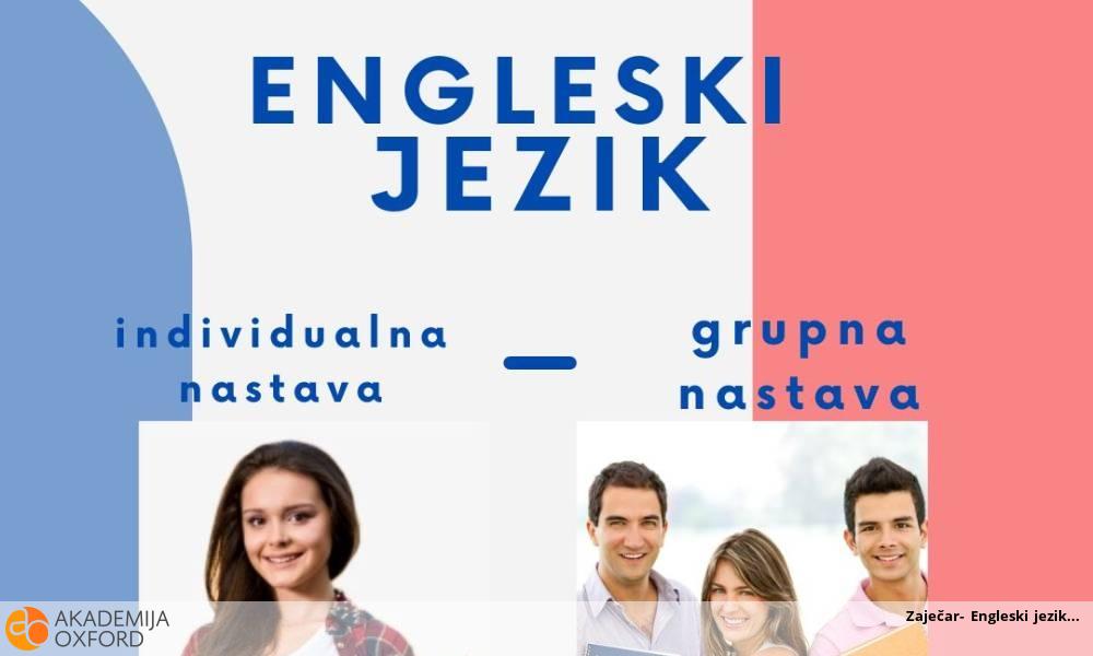 Zaječar- Engleski jezik