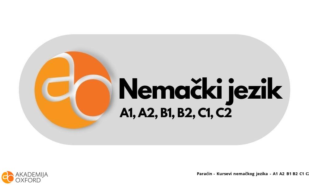 Paraćin - Kursevi nemačkog jezika - A1 A2 B1 B2 C1 C2