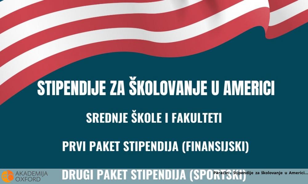 Paraćin - Stipendije za školovanje u Americi