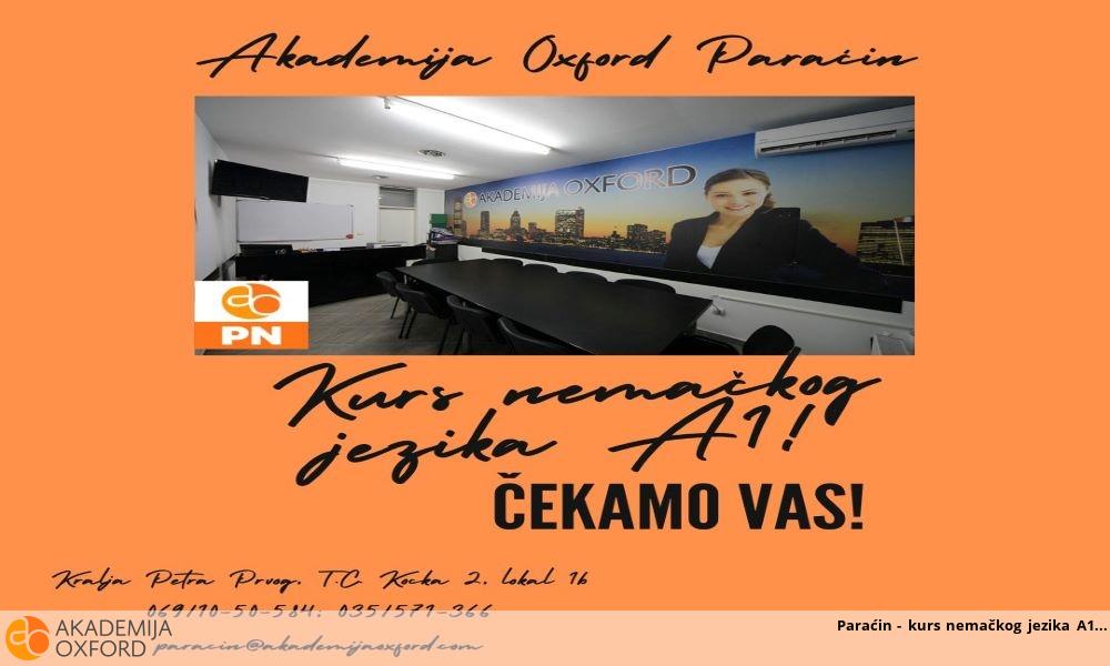 Paraćin - kurs nemačkog jezika A1