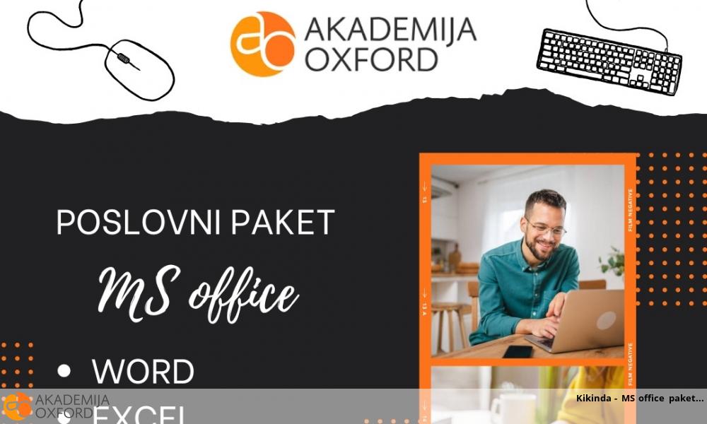 Kikinda - MS office paket