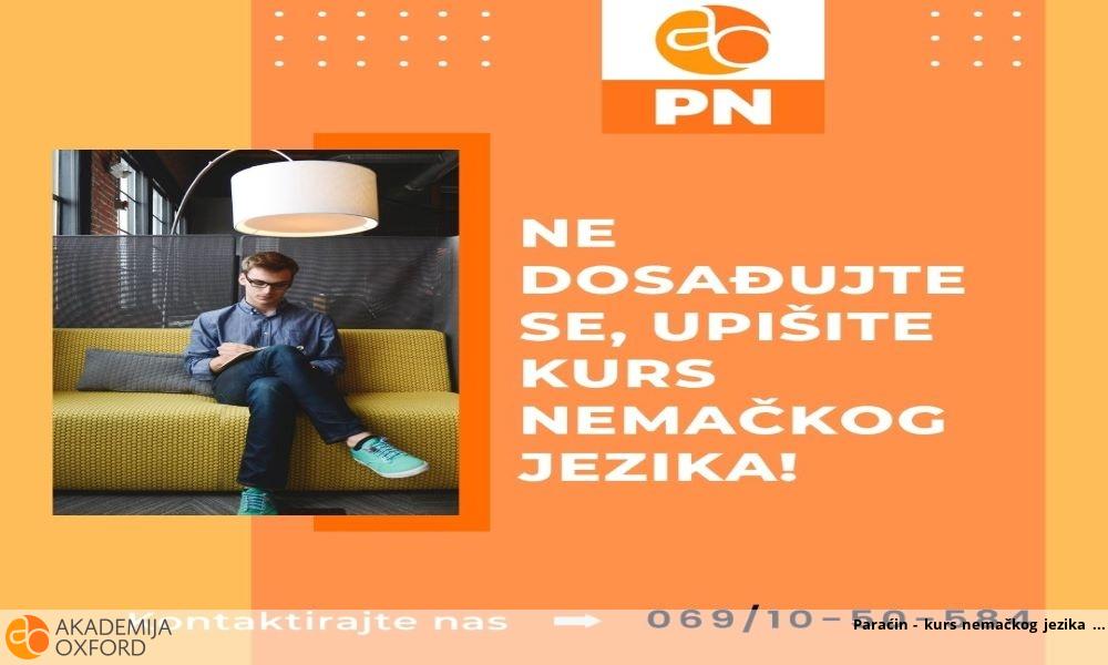 Paraćin - kurs nemačkog jezika 