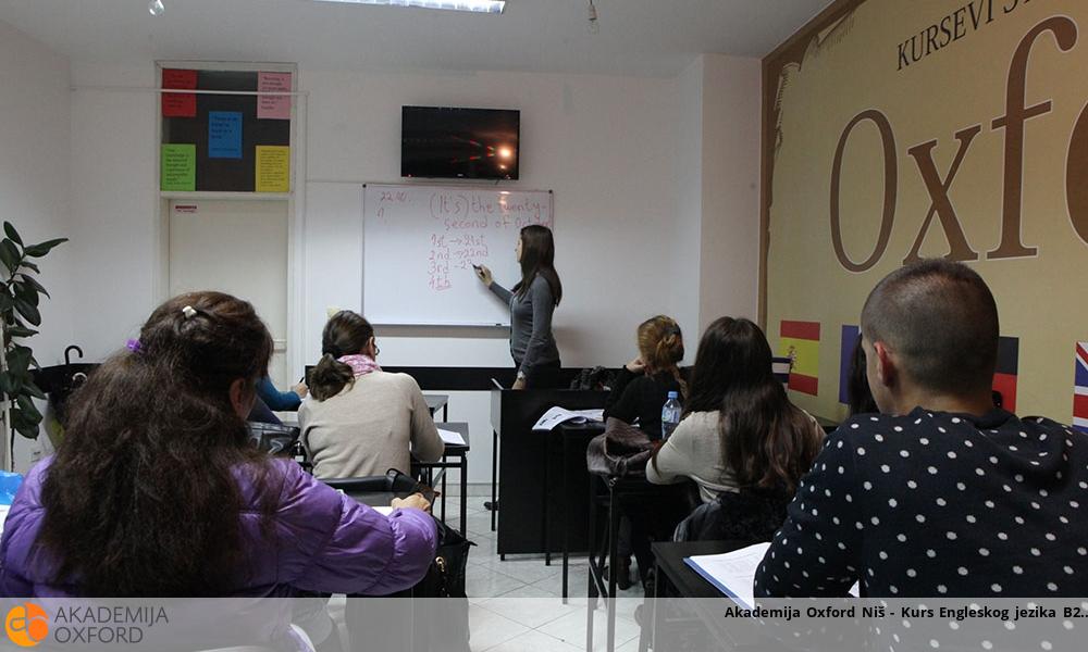 Akademija Oxford Niš - Kurs Engleskog jezika B2