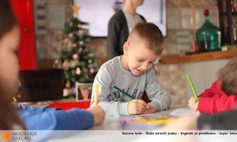 Banovo brdo - Škola stranih jezika - Engleski za predškolce - Super Safari