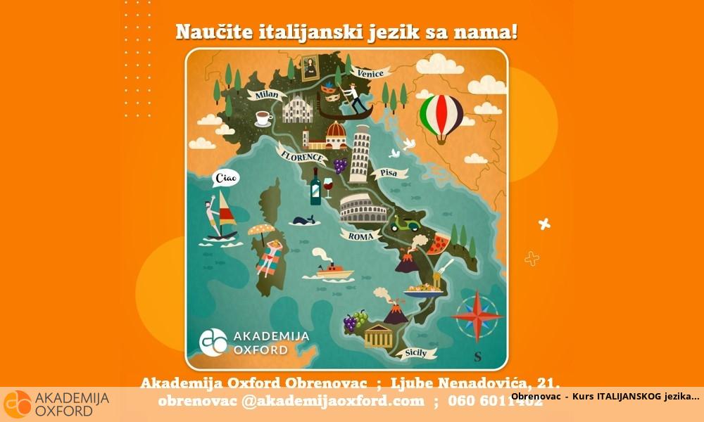 Obrenovac - Kurs ITALIJANSKOG jezika