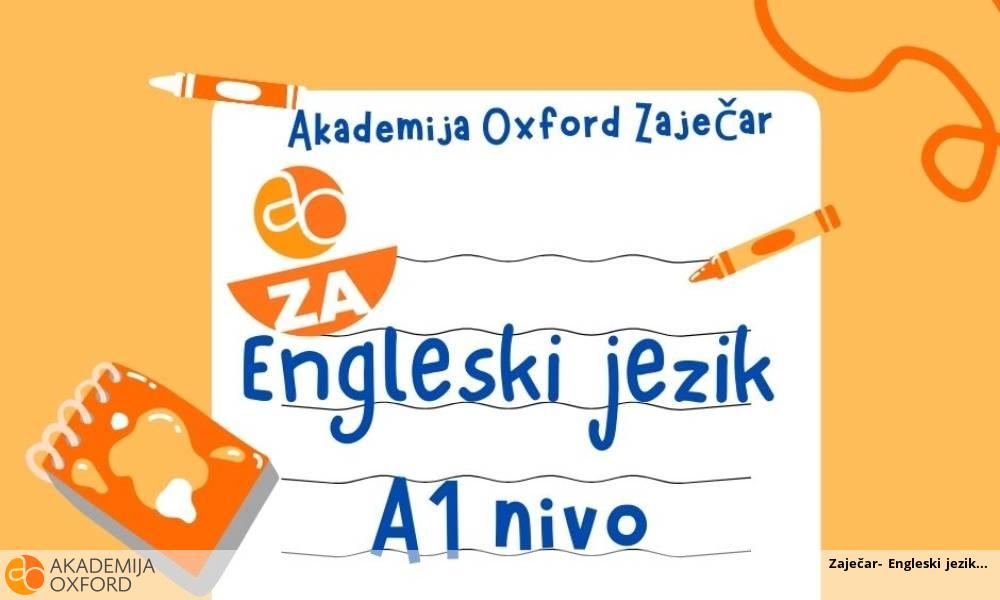 Zaječar- Engleski jezik