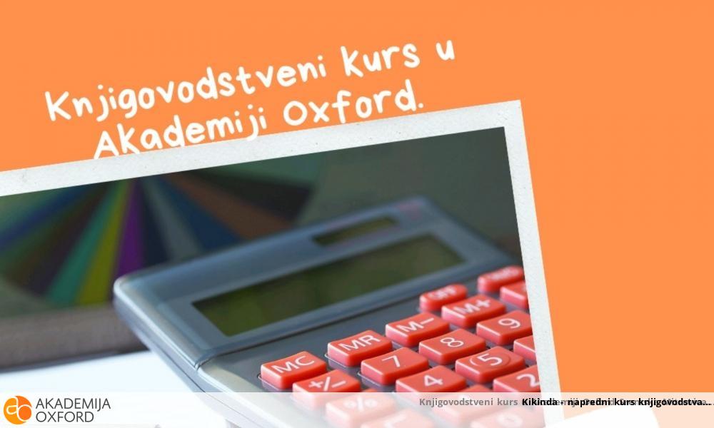 Kikinda - napredni kurs knjigovodstva