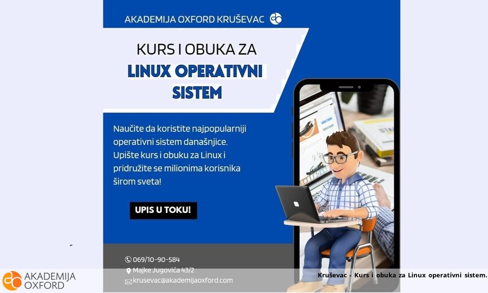 Kruševac - Kurs i obuka za Linux operativni sistem