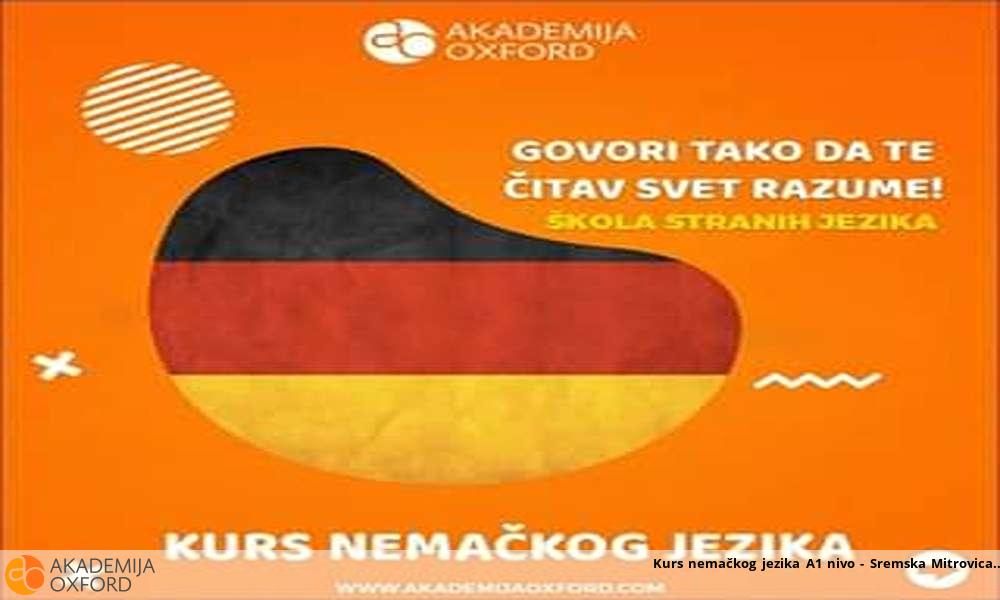 Kurs nemačkog jezika A1 nivo - Sremska Mitrovica