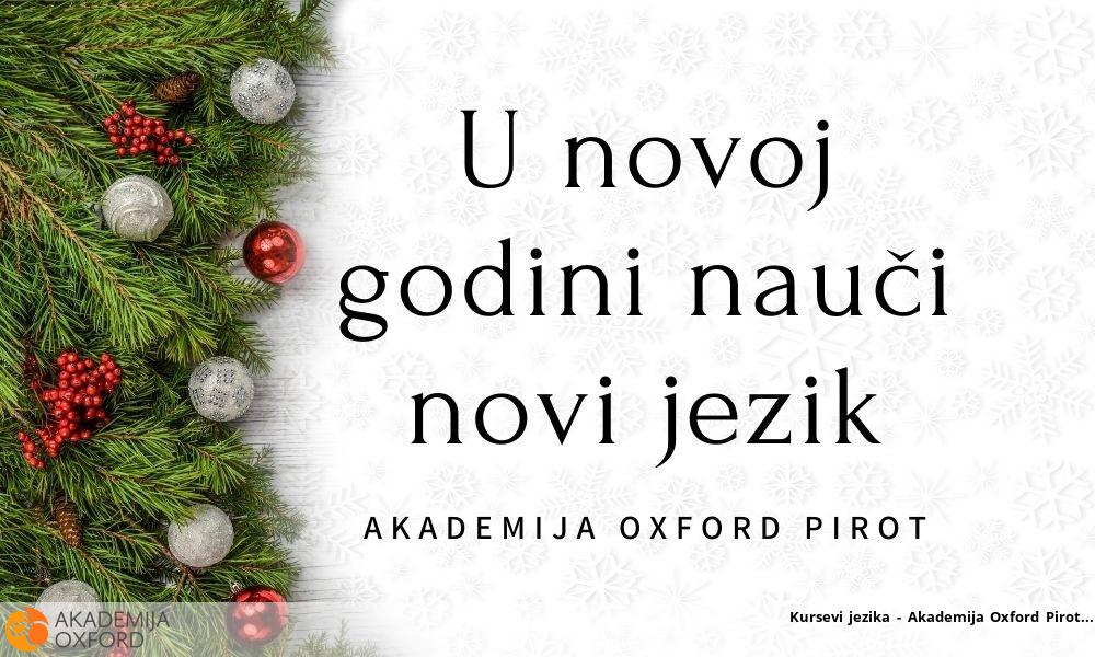 Kursevi jezika - Akademija Oxford Pirot