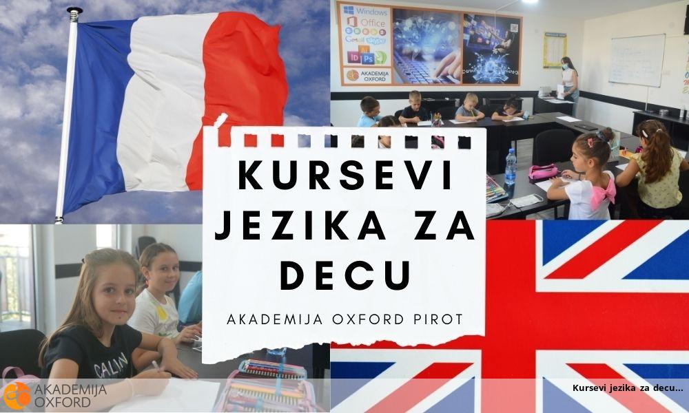 Kursevi jezika za decu