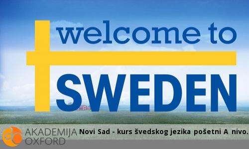 Novi Sad - kurs švedskog jezika pošetni A nivo