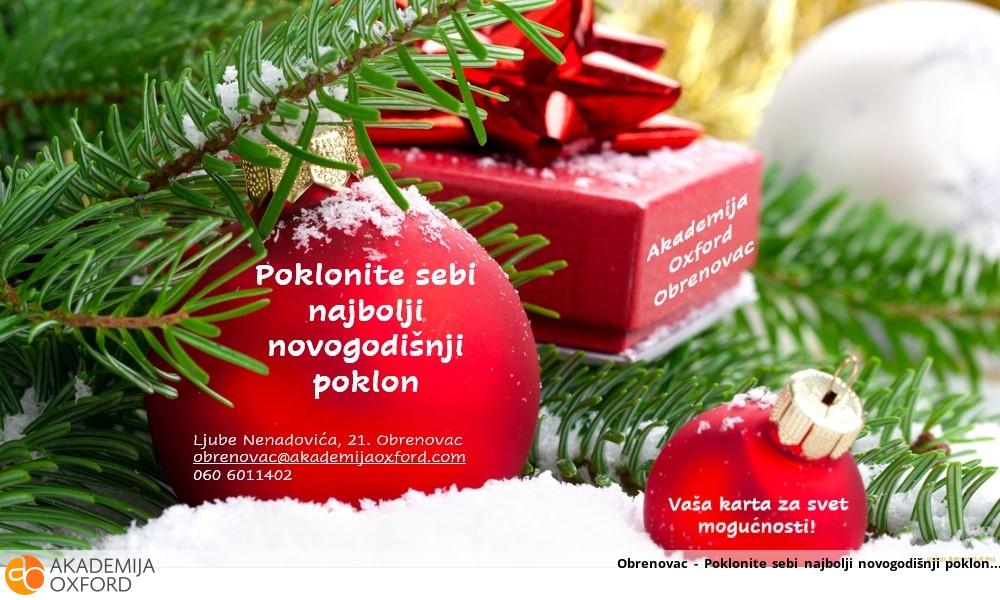 Obrenovac - Poklonite sebi najbolji novogodišnji poklon