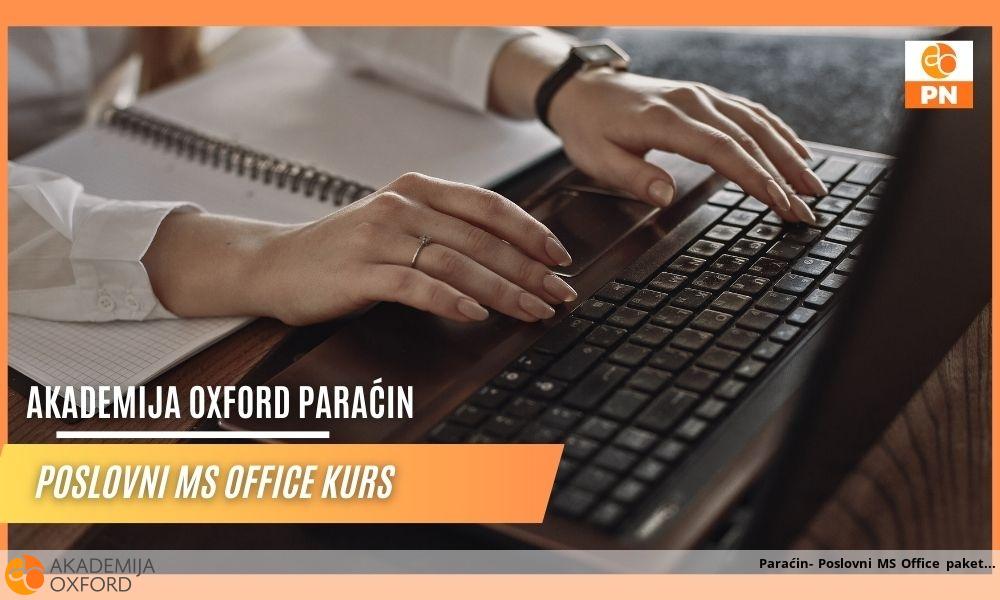 Paraćin- Poslovni MS Office paket