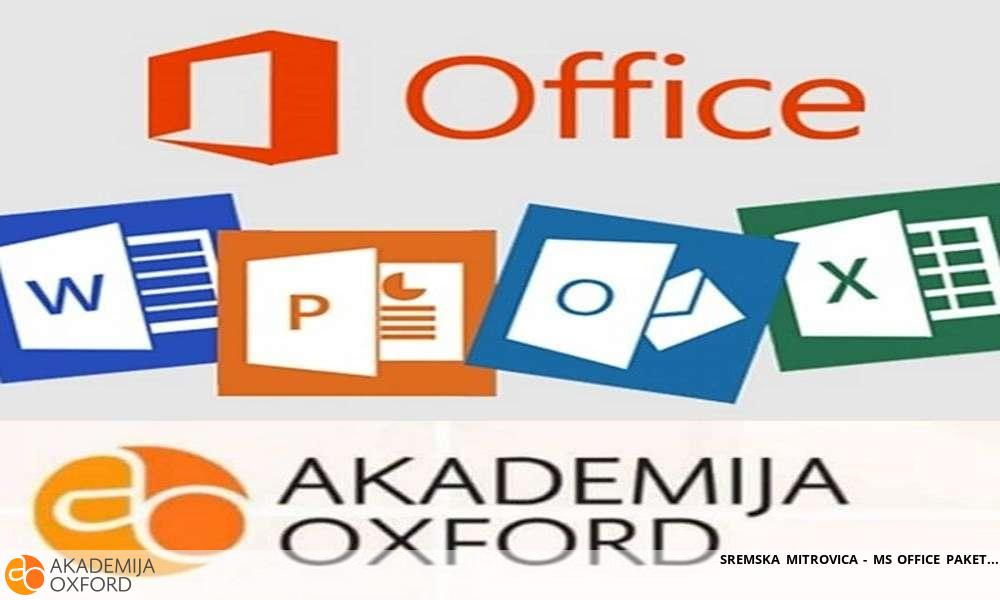 SREMSKA MITROVICA - MS OFFICE PAKET