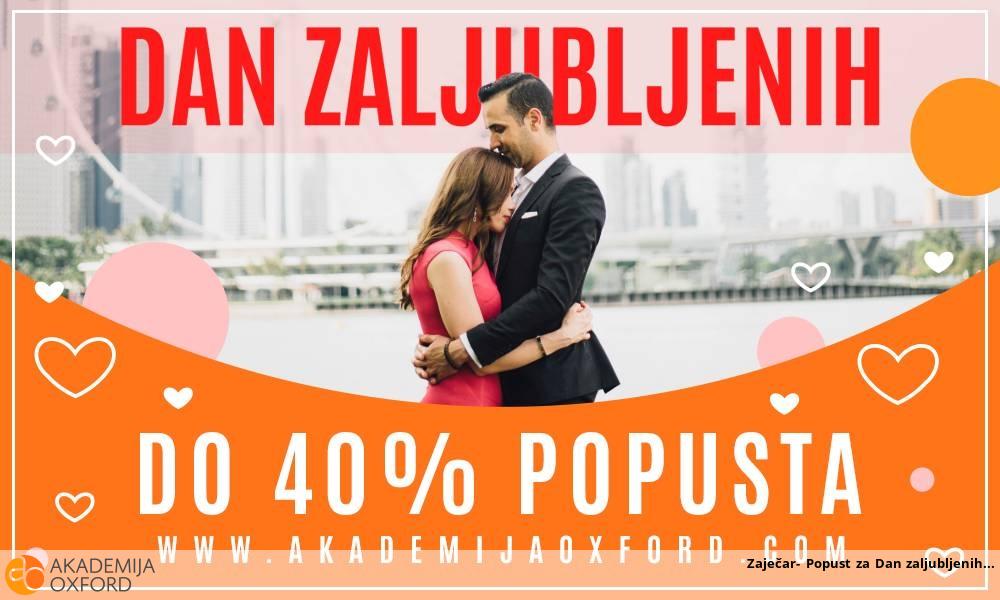 Zaječar- Popust za Dan zaljubljenih