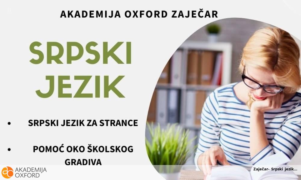 Zaječar- Srpski jezik