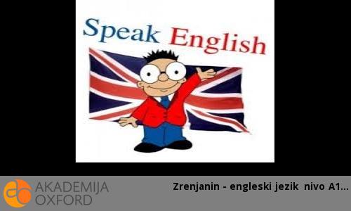 Kurs engleskog jezika - nivo A1